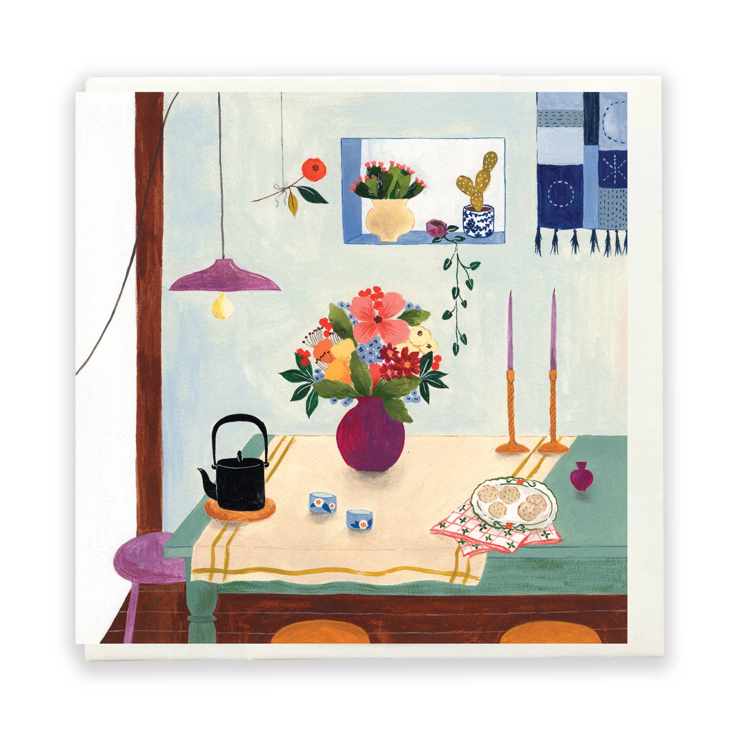 Dining Table Card by Flora Waycott