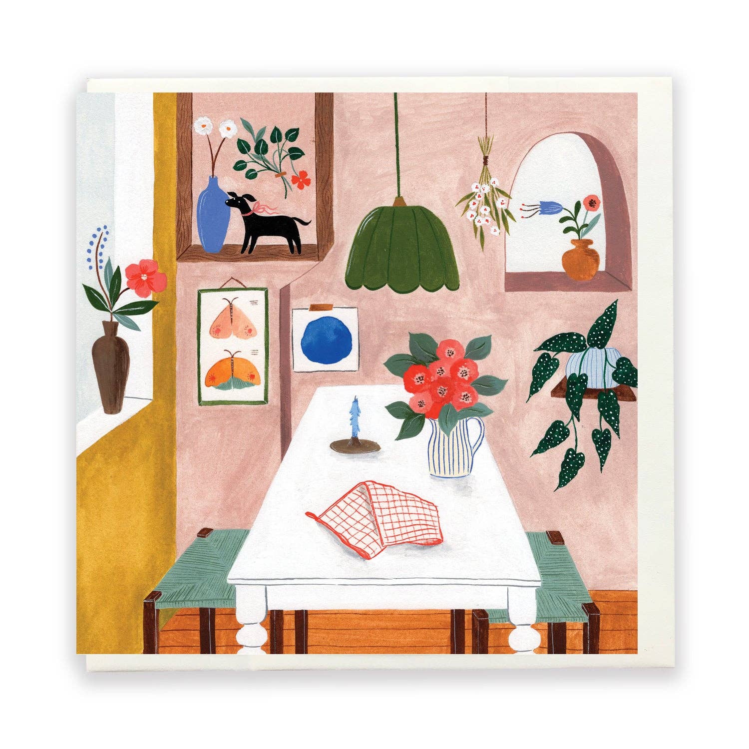 Cosy Nook Card by Flora Waycott
