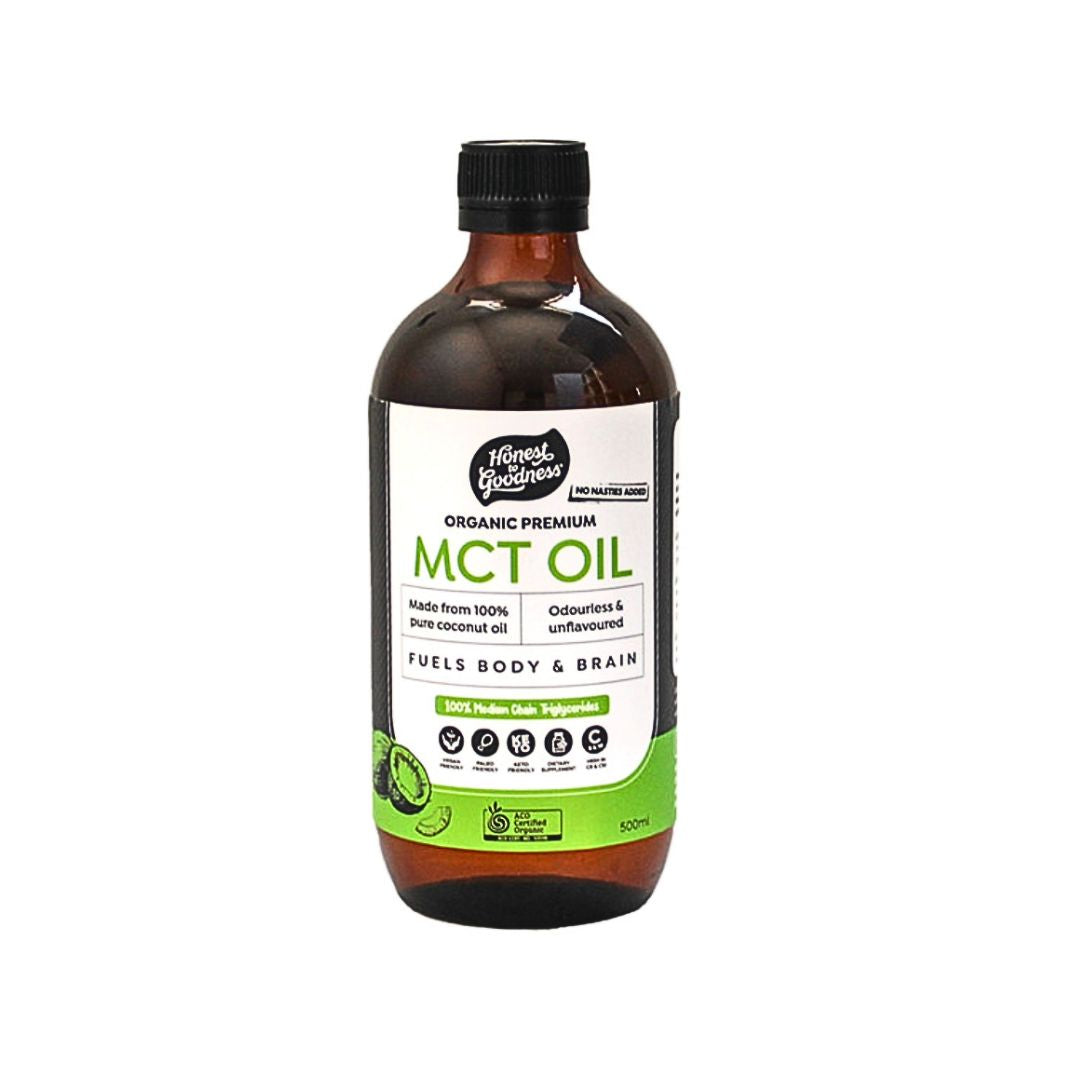 Organic Premium MCT Oil 500ml by Honest to Goodness