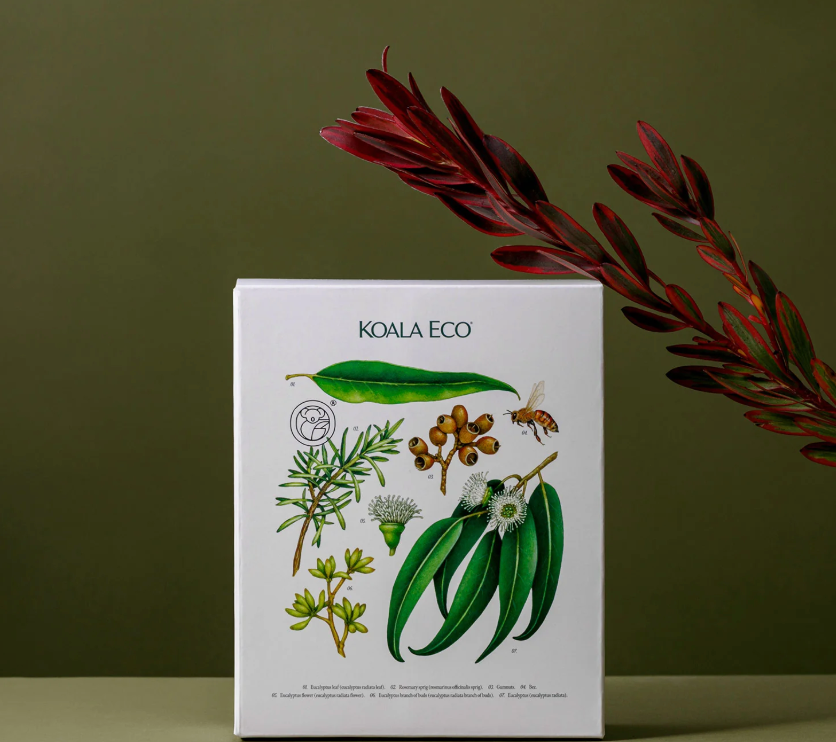 Rosalina & Peppermint Terra Botanica Gift Set by Koala Eco
