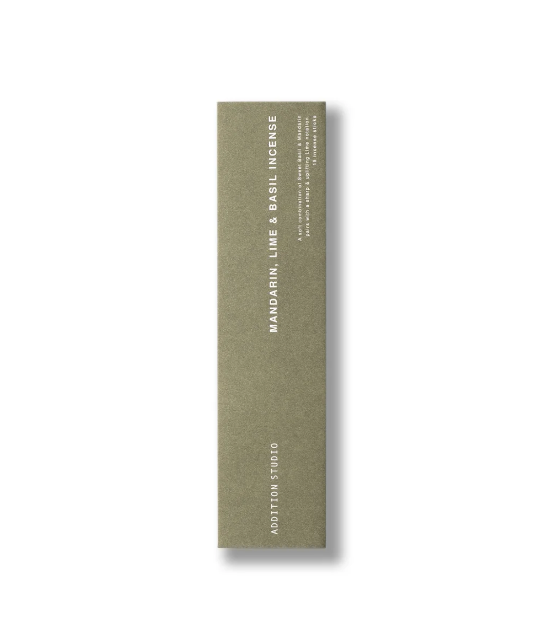 Mandarin, Lime and Basil Incense Envelope By Addition Studio