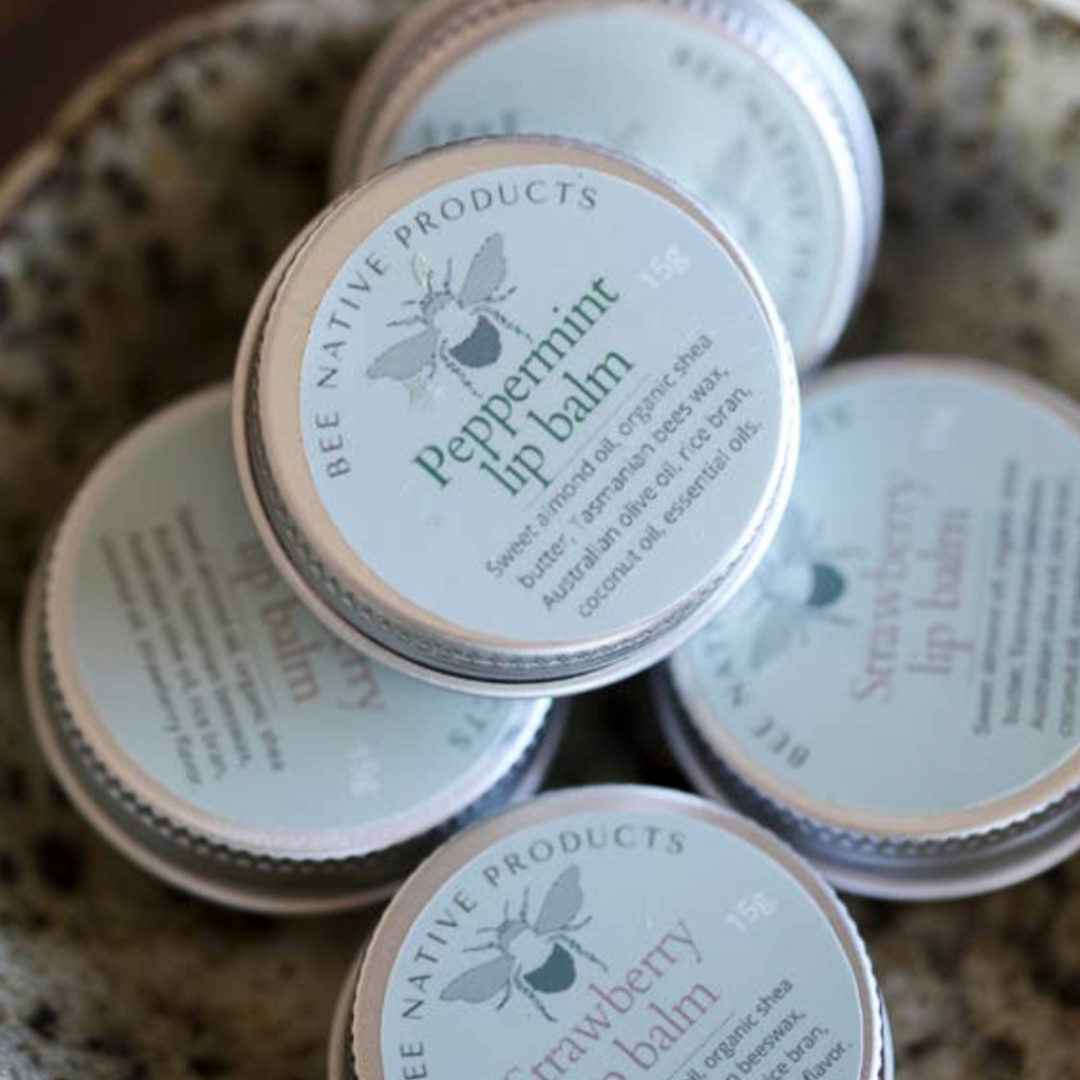 Natural Shea Butter Lip Balm - 15g Tin